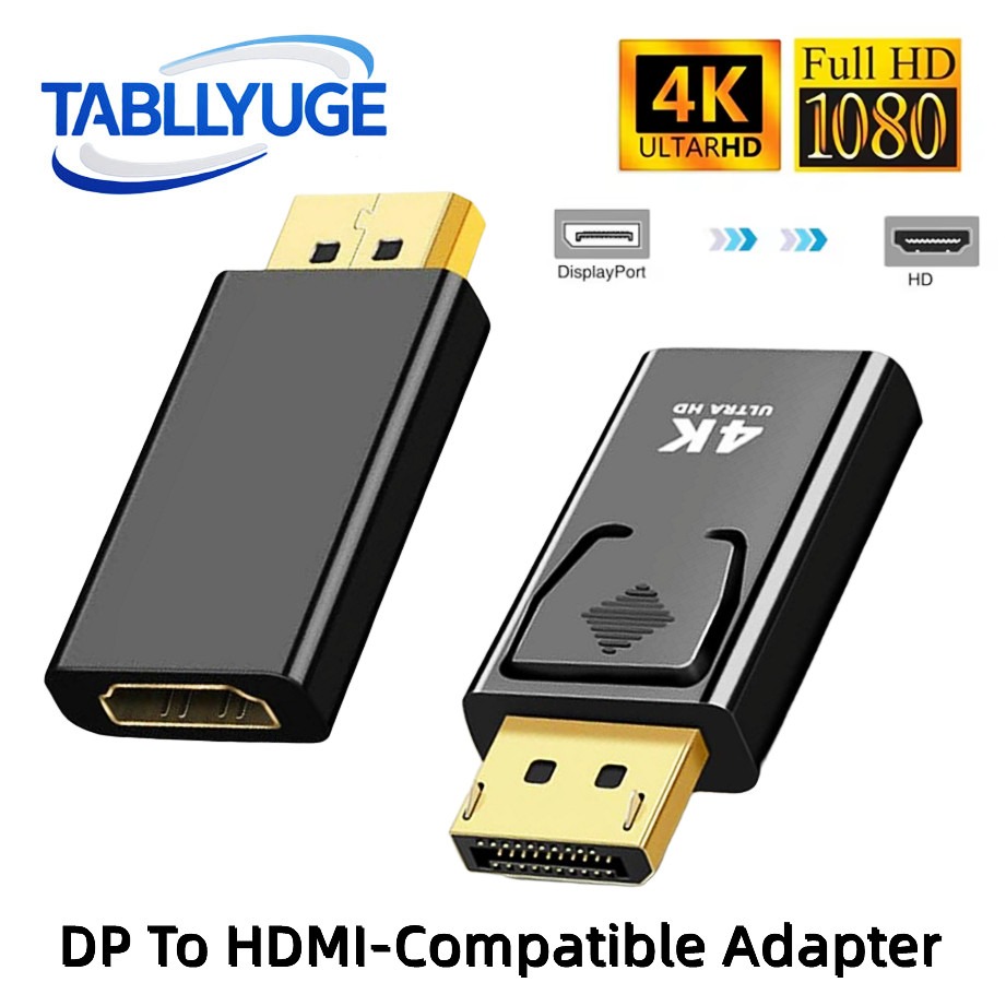 Home Cinema Projector 4K - Adattatore Convertitore da DP DisplayPort a