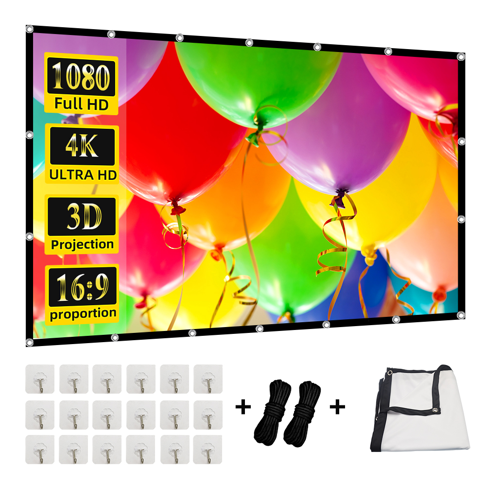 Home Cinema Blanc - Tenda per proiezione MIXITO 16: 9
