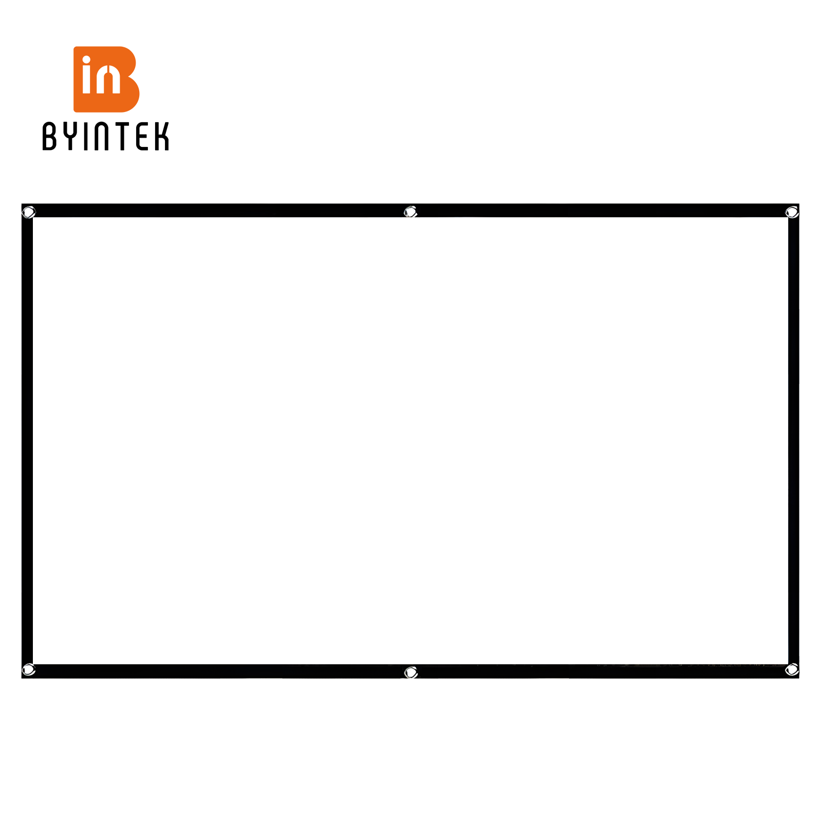 Home Cinema Blanc - BYINTEK Schermo per proiettore Schermo per