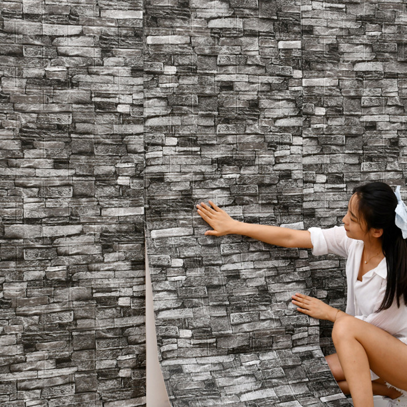 70cm * 1m 3D Brick Pattern pan - Home Cinema Wallpaper recensione e prezzo