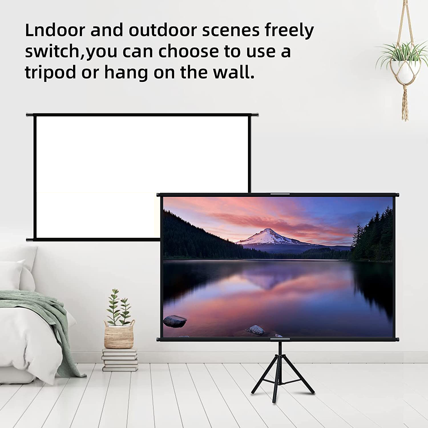 VEIDADZ Schermo per proiettore - Home Cinema Blanc recensione e prezzo