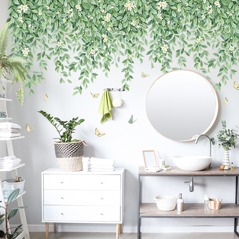 Nordic Fresh Plant Wall Sticke - Home Cinema Wallpaper recensione e prezzo