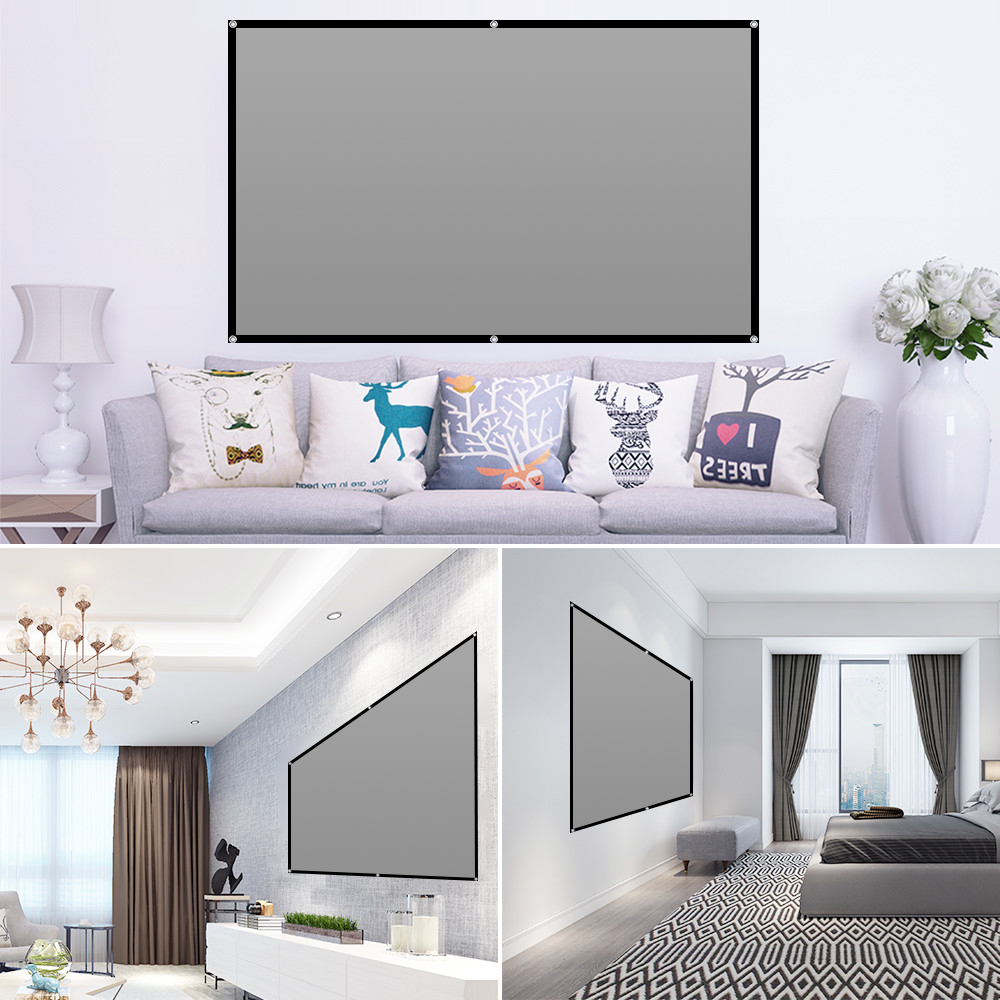 Schermo per proiettore LEJIADA - Home Cinema Blanc recensione e prezzo