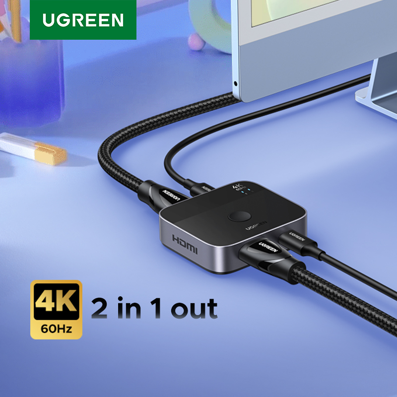 UGREEN HDMI USB C Switch 2 in  - Home Cinema Gaming recensione e prezzo