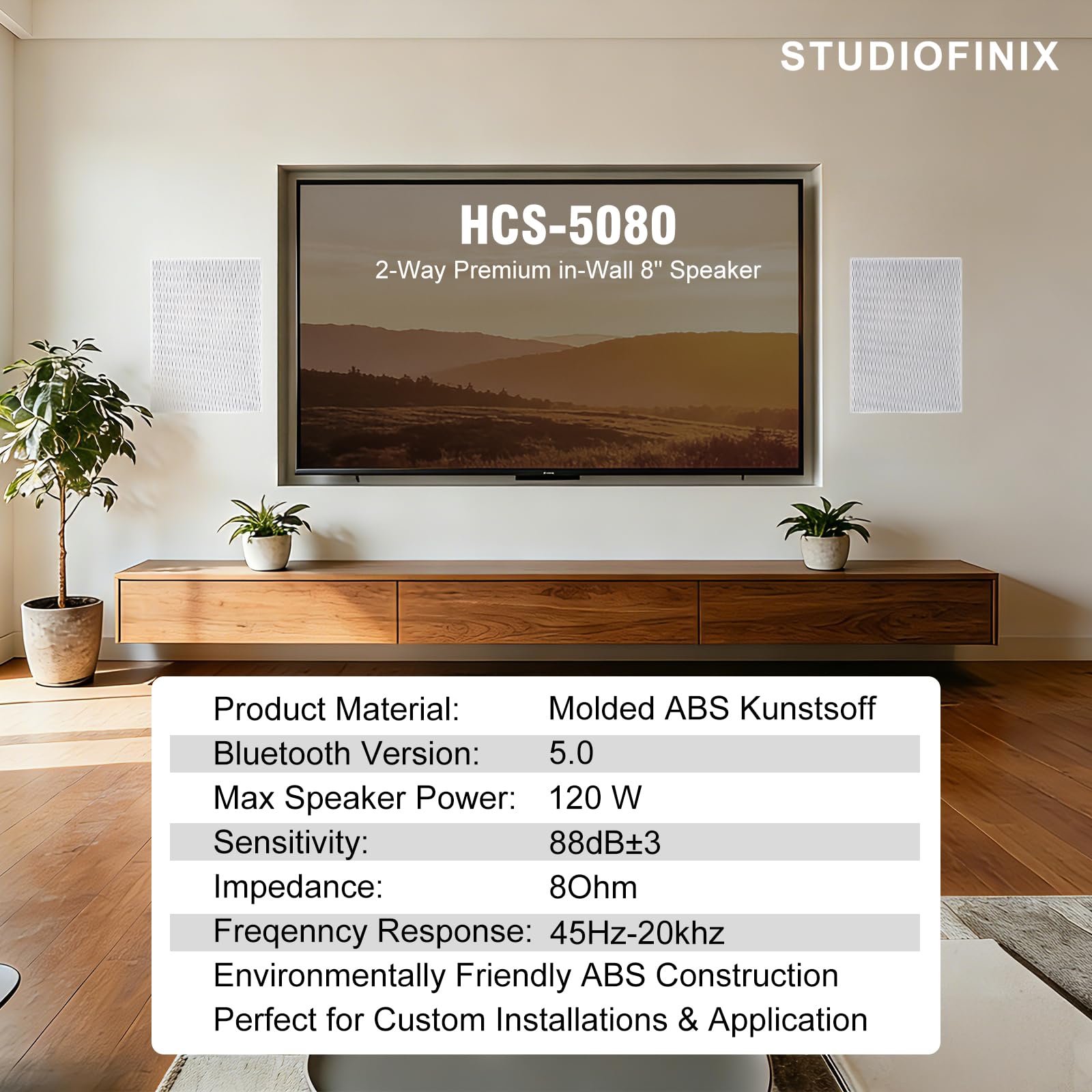 STUDIOFINIX Altoparlanti da In - Home Cinema Blanc recensione e prezzo