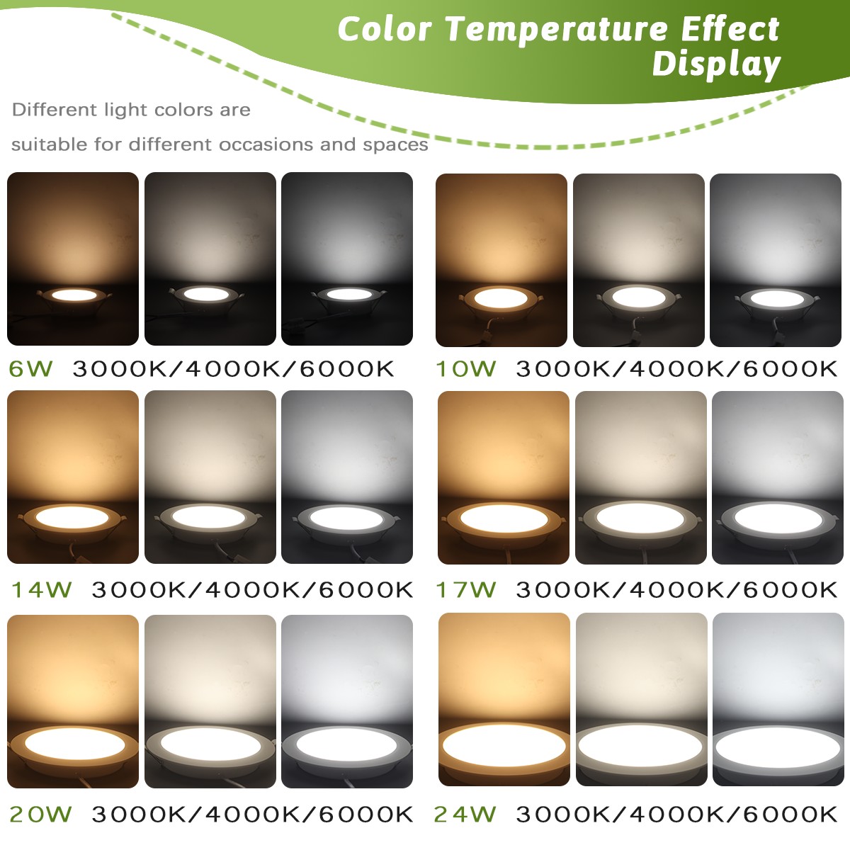 10PCS Led da incasso a tre col - Home Cinema Led recensione e prezzo