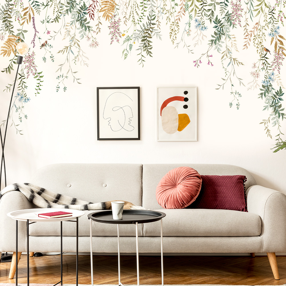 Adesivi murali inchiostro Vite - Home Cinema Wallpaper recensione e prezzo