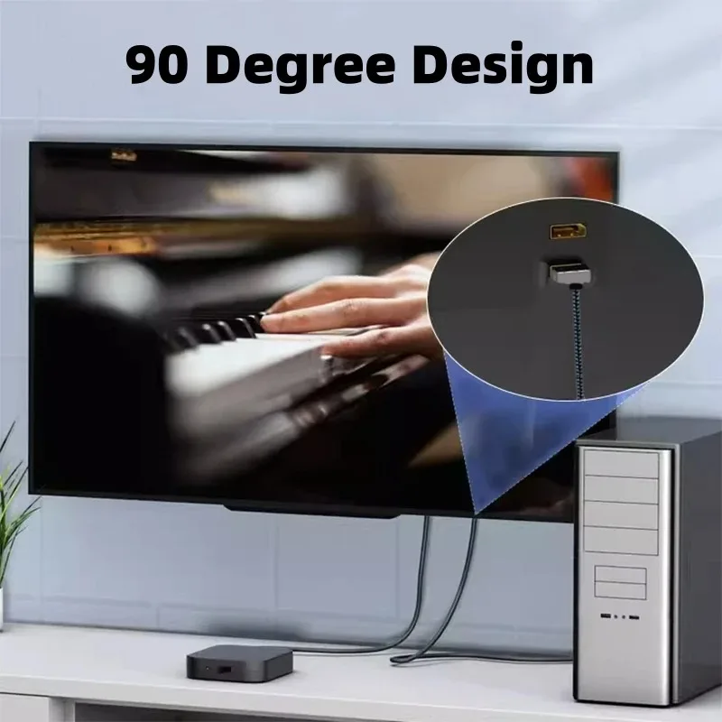 Cavo DP 4K da 90 gradi su/giù/ - Home Cinema Projector 4K recensione e prezzo