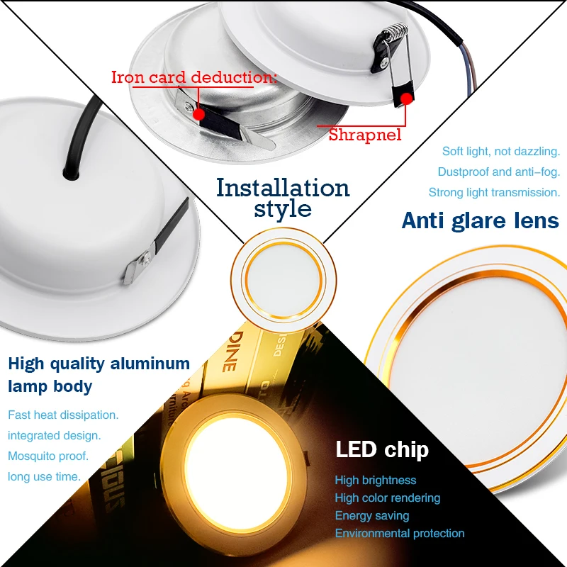 Faretto da incasso a soffitto  - Home Cinema Led recensione e prezzo